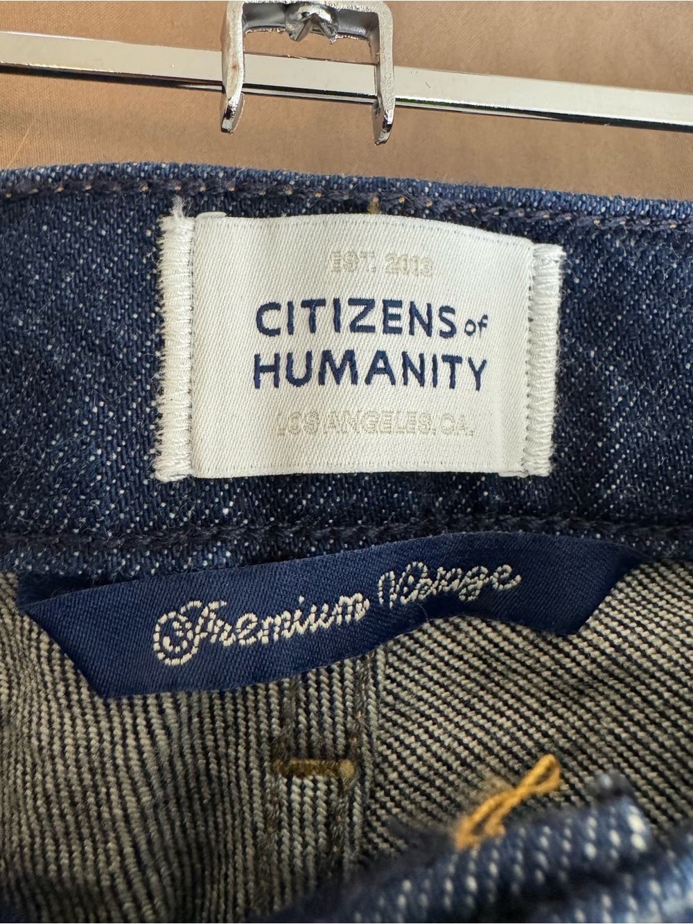 Citizens of Humanity Anissa Madison Low Rise Straight Jeans Dark Wash 28 - Picture 2 of 8